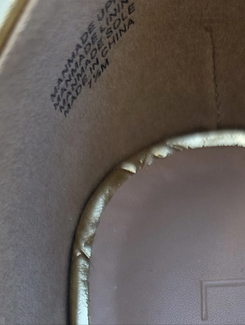 LOFT Gold Croc Embossed Mary Jane Flats Size 7.5